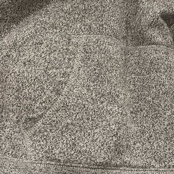 Roots kids youth XXL kanga hoodie in salt and pepper and black with pink accents - Picture 7 of 9